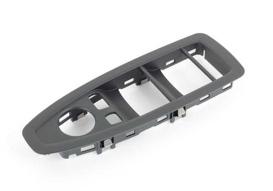 Embellecedor interruptor elevalunas lado conductor OEM 51417289346 para BMW F20, F21, F30, F31, F34, F35, F36, F80. Original BMW.