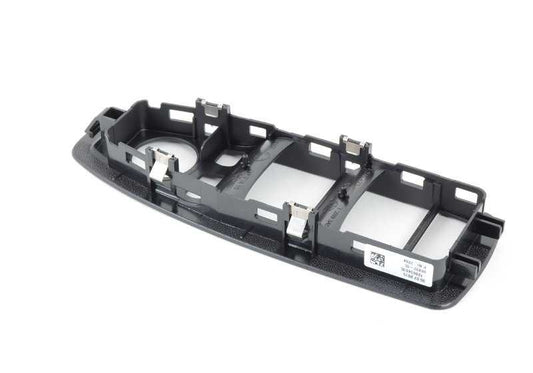 Embellecedor interruptor elevalunas lado conductor OEM 51417289346 para BMW F20, F21, F30, F31, F34, F35, F36, F80. Original BMW.