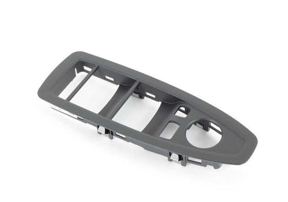 Embellecedor interruptor elevalunas lado conductor OEM 51417289346 para BMW F20, F21, F30, F31, F34, F35, F36, F80. Original BMW.