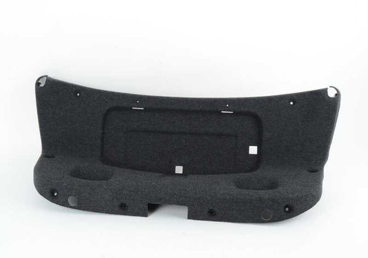 Revestimiento interior portón trasero OEM 51497204372 para BMW F10, F18. Original BMW.