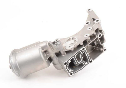 Support moteur avec filtre à huile pour BMW E36, E34 (OEM 11421738640). BMW d'origine