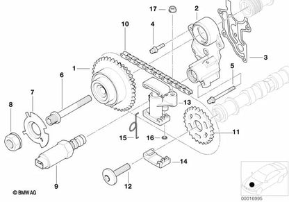 Metal Gasket for BMW E39, E38, E53, E52 (OEM 11361705578). Genuine BMW