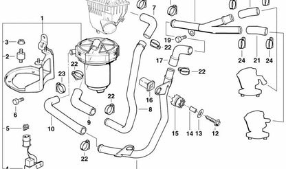 Tuerca de expansión OEM 64121379221 para BMW {E81, E82, E87, E88, F20, F21, F40, F22, F23, F44, F45, F46, F87, E30, E36, E46, E90, E91, E92, E93, F30, F31, F34, F35, F80, G20, G21, G28, G80, G81, F32, F33, F36, F82, F83, G22, G23, G26, G82, G83, E28
