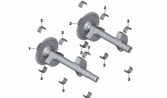 Casquillo de biela OEM 11278524826 para BMW {i3 I01, I01N y Motorrad CK18, K19}. Original BMW.
