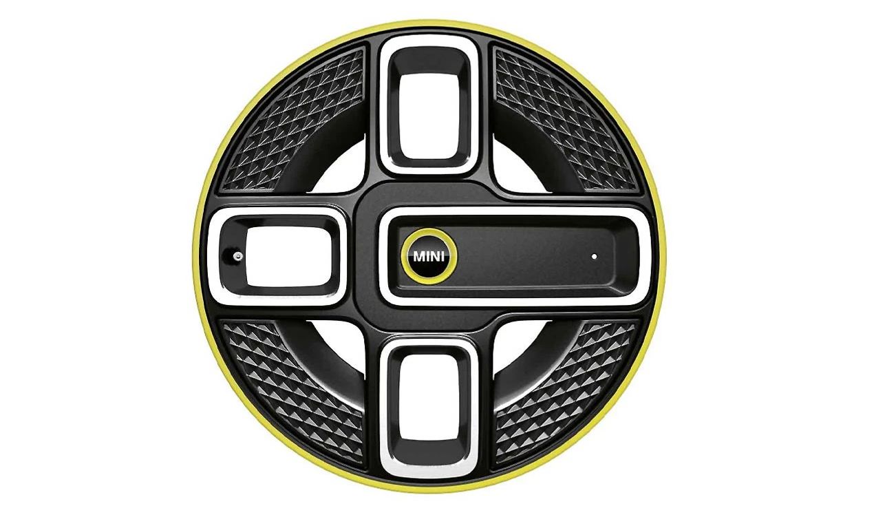 Incrustación para llanta de aluminio Electric Corona Spoke 737 OEM 36136889173 para MINI F56 BEV, F56 LCI, F56 BEV LCI, Cabrio F57 BEV. Original MINI.