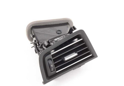 Rejilla de aireación izquierda OEM 64229166889 para BMW F10, F10N, F11, F11N, F18, F18N. Pieza original BMW.