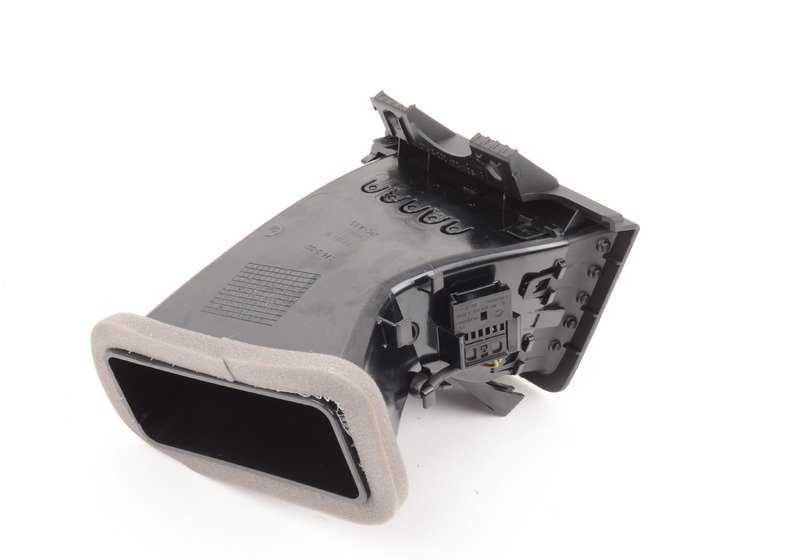 Rejilla de aireación izquierda OEM 64229166889 para BMW F10, F10N, F11, F11N, F18, F18N. Pieza original BMW.