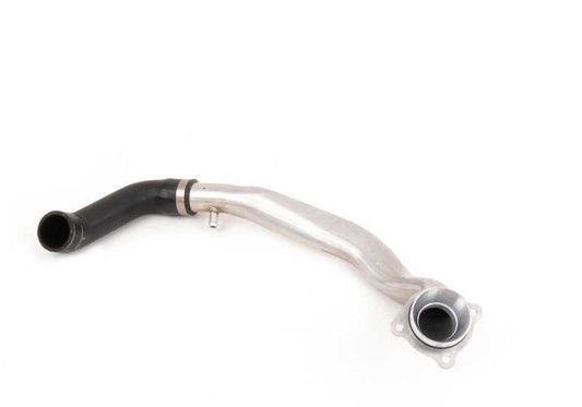 Tubo de refrigerante dirección bomba agua OEM 11537588880 para BMW E82,E88,E90. Conecta motor a bomba de agua. Original BMW.
