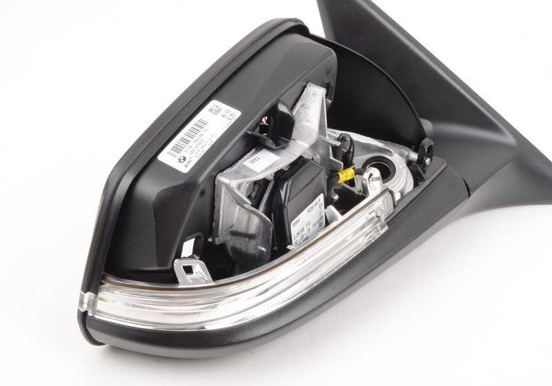 Espejo retrovisor derecho calefactado OEM 51167245136 para BMW F30, F31, F35. Original BMW.