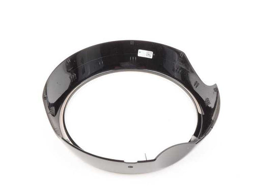 Embellecedor aro LED para radio 6,5" OEM 65509354399 para MINI F55, F56, F57. Compatible con versiones Cooper, Cooper S y Cooper D. Original MINI.