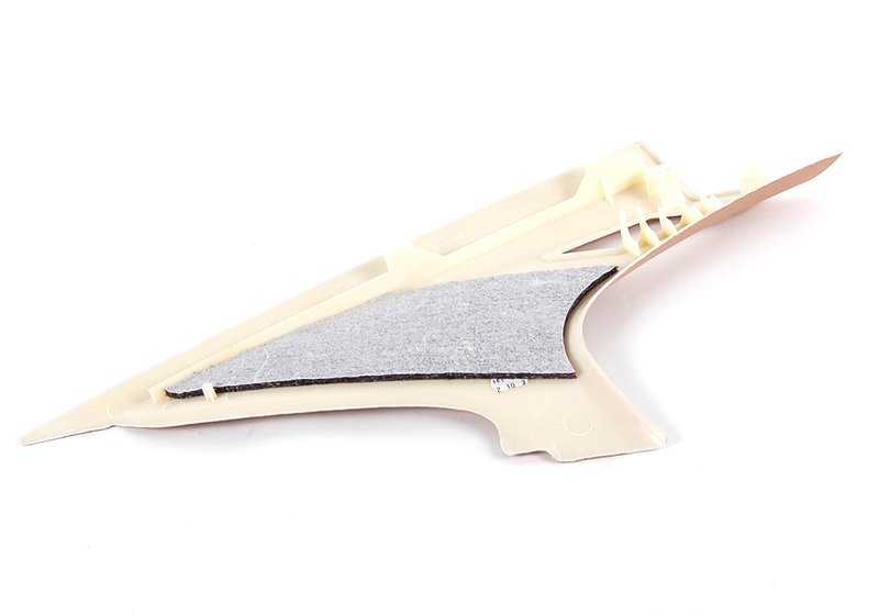 Moldo Pilar C rechts beige OEM 51438226594 für BMW E46. Original BMW.