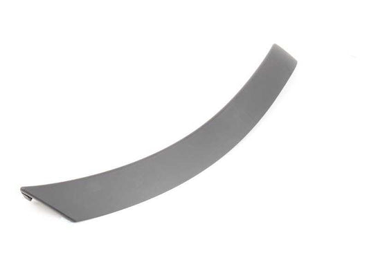 Extensión moldura aleta trasera derecha OEM 51123418114 para BMW X3 E83 (modelos: 1.8d, 2.0d, 2.0i). Compatible con unidades fabricadas entre 2004 y 2010. Original BMW.