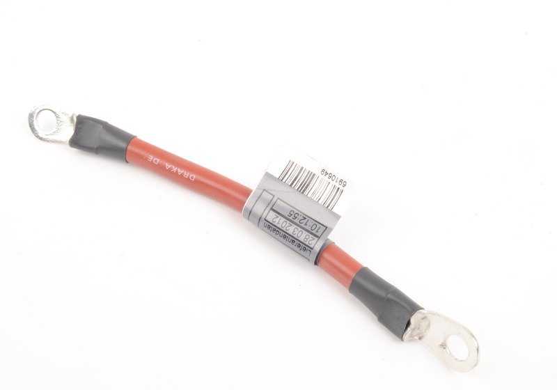 Cable de batería OEM 61126910649 para BMW Z3 {E36 Z3 1.9, 2.0, 2.2i con motores M43, M52, M54}. Original BMW.