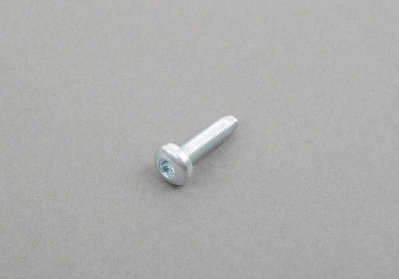 Tornillo Torx autorroscante OEM 51432997332 para BMW E82 118d, 120d, 120i. Apto para fijación en pilar A / B / C. Original BMW.