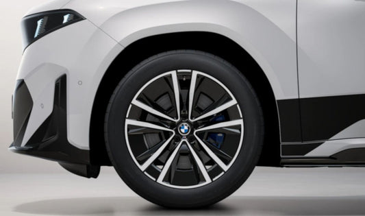 Rueda completa de invierno M Aerodynamic 1047 OEM 36115B778F9 8,5Jx20 ET24 bicolor para BMW X3 G45, X4 G46… y más. Original BMW
