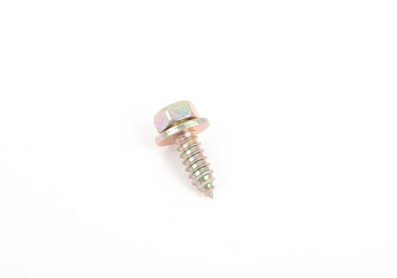 Parafuso de chapa metálica com sextavado para BMW E21, E30, E12, E28, E34, E24, E23, E32 (OEM 07119916970). BMW originais.