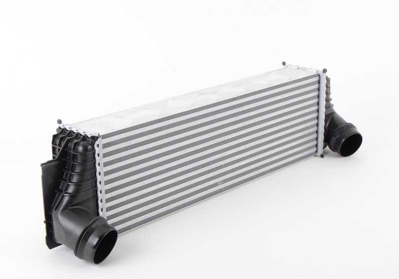 Intercooler OEM 17117605664 para BMW F06, F06N, F12, F12N, F13, F13N, F01N, F02N. Enfría el aire del turbo para mejorar el rendimiento. Recambio original BMW.
