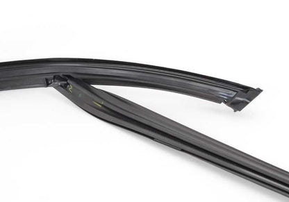 Guía de cristal de puerta delantera izquierda OEM 51337311259 para BMW F25. Original BMW.