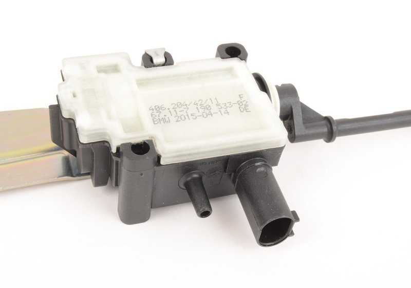 Motor eléctrico de tapa de combustible OEM 67117190533 para BMW X6 E71 y E72. Original BMW.