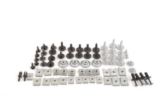 OEM 51112411732 Kit de support du pare-chocs avant pour BMW E60 et E61. Compatible avec les versions 520D de 2005 à 2009. BMW de remplacement original.