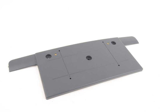 Apoyo de placa de matrícula delantero imprimado OEM 51117186262 para MINI R53 Cooper S JCW GP RE91, RE92. Original MINI.