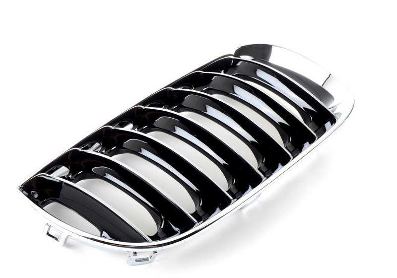 Front right decorative grille for BMW X3 E83, E83N (OEM 51133414904). Original BMW