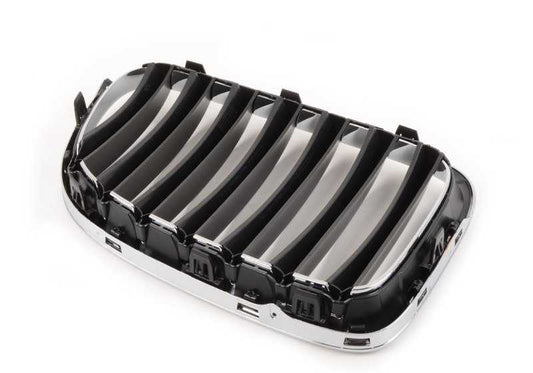 Rejilla decorativa frontal izquierda OEM 51112993305 para BMW E84. Original BMW.