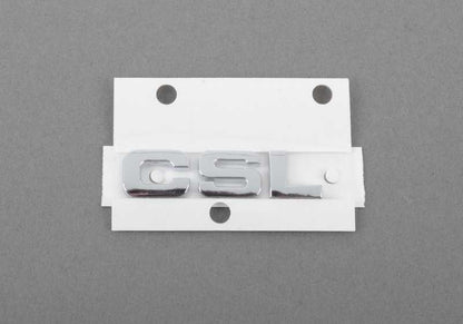 Emblema adhesivo OEM 51147897398 para BMW E46. Original BMW.