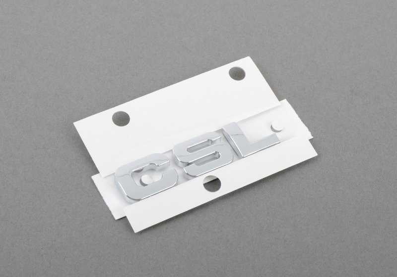 Emblema adhesivo OEM 51147897398 para BMW E46. Original BMW.