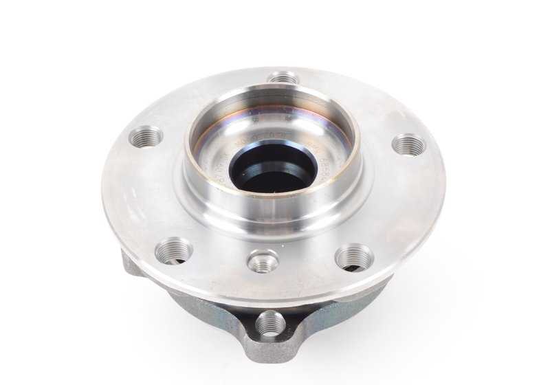 Mazo de rueda con rodamiento delantero OEM 31206868480 para BMW F07, F10, F11, F06, F12, F13, F01, F02. Original BMW.
