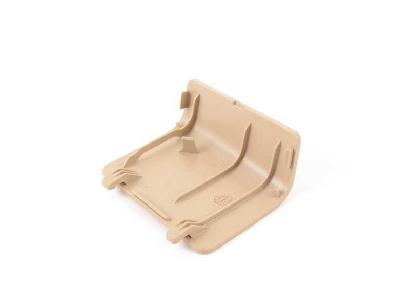 Tapa protectora conector OBD beige OEM 51437147545 para BMW E90, E90N, E91, E91N, E84. Original BMW.