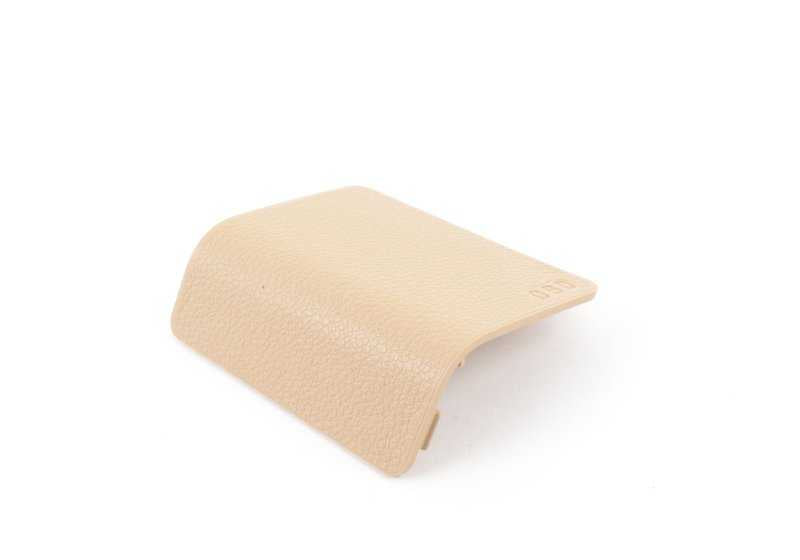 Tapa protectora conector OBD beige OEM 51437147545 para BMW E90, E90N, E91, E91N, E84. Original BMW.