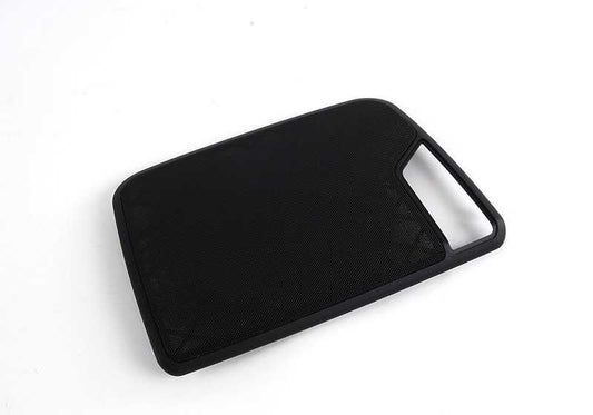 OEM 51468243679 left speaker lid for BMW E46 (all compatible models). Original BMW.