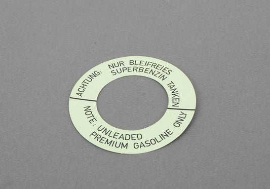 Placa de combustível de combustível super uncloin para BMW 3 E30 Series, série 5 E28, Série 6 E24 (OEM 51142121863). BMW original.