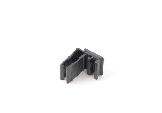 Soporte conector eléctrico negro OEM 61138365568 para BMW E87, E88, F20, F21, E36, E46, E90, E91, E92, E93, E39, F07, F10, F11, F06, F12, F13, E38, E65, E66, F01, F02, F04, E84, E83, F25, E53, Z3, E89, E52. Original BMW.