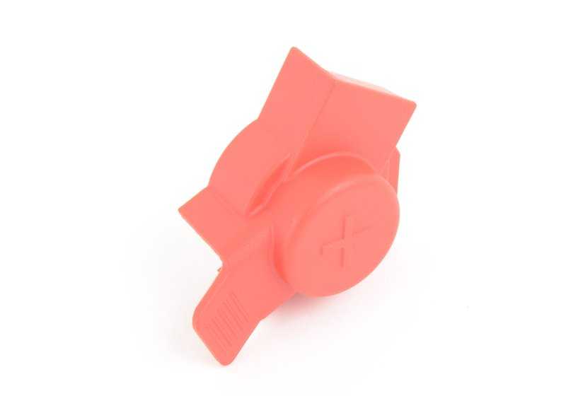 Tapa de terminal positivo vano motor OEM 61149192666 para BMW F07, F10, F11, F18, F06, F12, F13, F01, F02, F04, F25, F26, F15, F16. Original BMW.