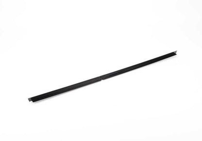 Moldura marco de ventana puerta trasera izquierda para BMW F25 (OEM 51357239737). Original BMW