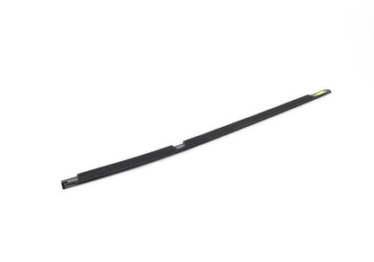 Embellecedor exterior puerta trasera izquierda OEM 51357247797 para BMW F25 X3 sDrive18d y sDrive20i. Original BMW.