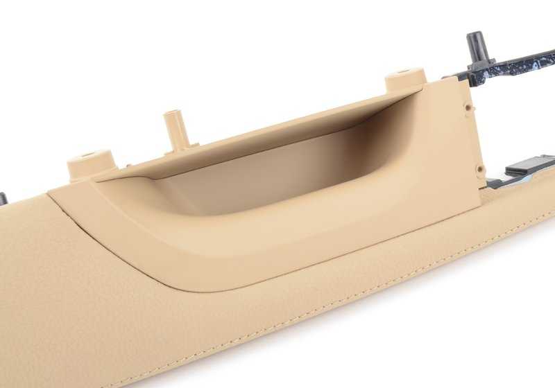 OEM bege da frente esquerda 51417239665 para BMW E90 e E91 (316D, 316i, 318d, 318i). Compatível com versões manuais e automáticas. BMW original.