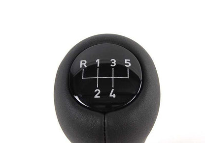 Leather Gear Shift Knob for BMW E46, E39 (OEM 25111434717). Original BMW