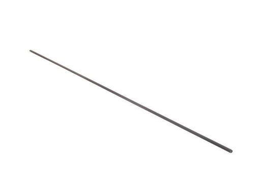 Moldura lateral puerta delantera izquierda OEM 51131970237 para BMW E31 {840Ci, 840i, 850CSi}. Original BMW.
