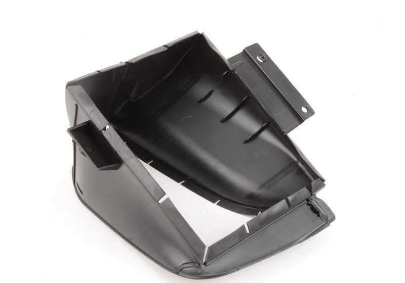 Guía de aire del radiador delantero derecho OEM 51748054266 para BMW F80, F82, F83. Original BMW.