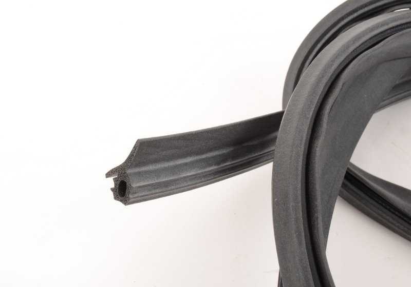 Junta marco techo corredizo OEM 54121938369 para BMW E34, E32, E38, E31. Original BMW.