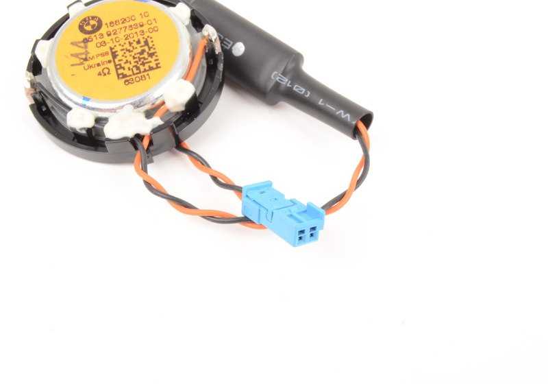Altavoz agudo OEM 65139227249 para BMW E70, E71, E72 (Sistema Top HiFi). Original BMW