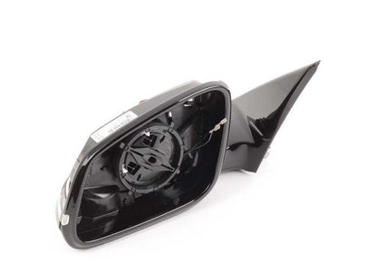 Retrovisor exterior calefactable izquierdo OEM 51167345665 para BMW F30, F30N, F31, F31N, F35, F35N. Acabado Shadow-Line. Original BMW.