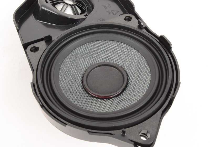 Soporte de altavoz salpicadero OEM 65139188330 para BMW E70, E70N, E71, E72, E89. Pieza original BMW. Ideal para sistema de sonido Top Hi-Fi.