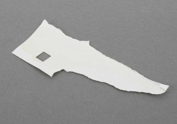 Protector adhesivo lateral derecho OEM 51127268378 para BMW F10, F10N, F18, F18N. Pieza original BMW.