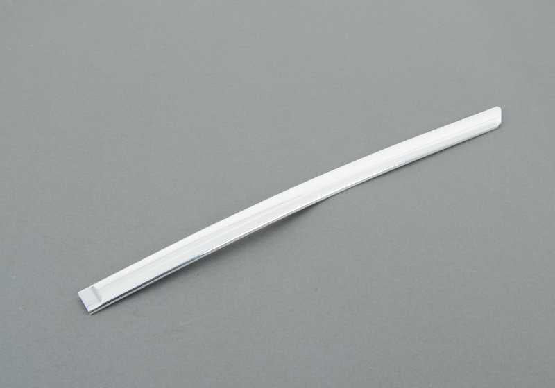 CHROME MOLDING FRAMEWORK RIGHT WINDOW 51321834598 FOR BMW E21 (all compatible models). Original BMW.