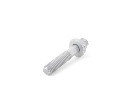 Tornillo ASA M6x30 OEM 07129907367 para BMW F20, F21, F30, F31, F07, F10, F11, F90, G30, G31, G90, G99, F06, F12, F13, F01, F02, F04, G11, G12, G70, F91, F92, F93, G14, G15, G16, E70, F15, G05, F85, F95, E71, E72, F16, G06, F86, F96, G07, G09. Origin