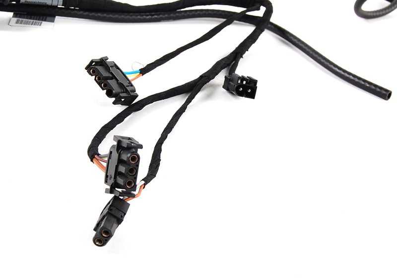Cable de reparación para portón trasero derecho para BMW E34 (OEM 61108365702). Original BMW.